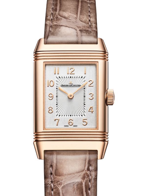 Jaeger-LeCoultre Reverso Classic Duetto Pink Gold Diamond Leather Strap Q2662543