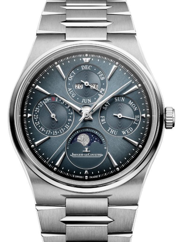 Jaeger-LeCoultre Master Control Chronometre Perpetual Calendar 39mm Steel Blue-Grey Dial Q4178180
