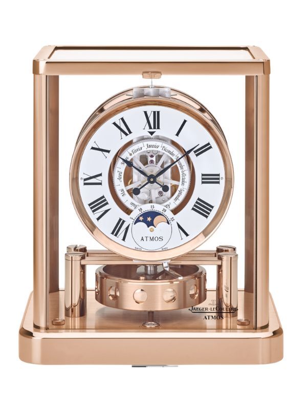 Jaeger-LeCoultre Atmos Collection Classic Moon “President’s Clock” Gilt Brass Q5117201