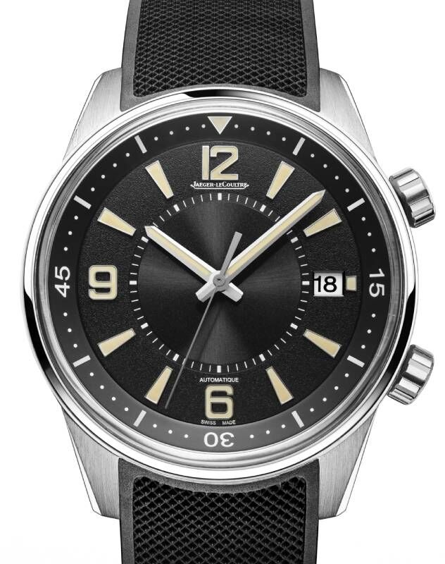 Jaeger-LeCoultre Polaris Date Stainless Steel Automatic 42mm Black Dial Q906867J