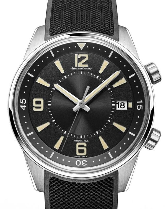 Jaeger-LeCoultre Polaris Date Stainless Steel Automatic 42mm Black Dial Q906867J