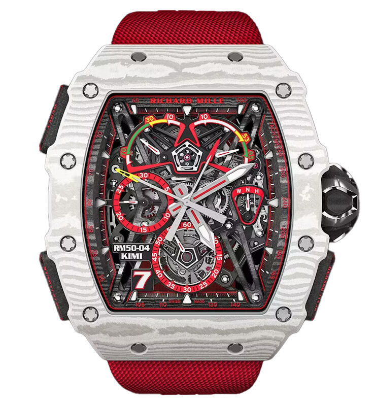 Richard Mille Tourbillon Split-Seconds Chronograph "Kimi Räikkönen" Carbon/Quartz TPT RM 50-04