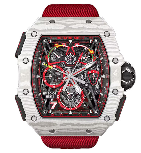 Richard Mille Tourbillon Split-Seconds Chronograph "Kimi Räikkönen" Carbon/Quartz TPT RM 50-04