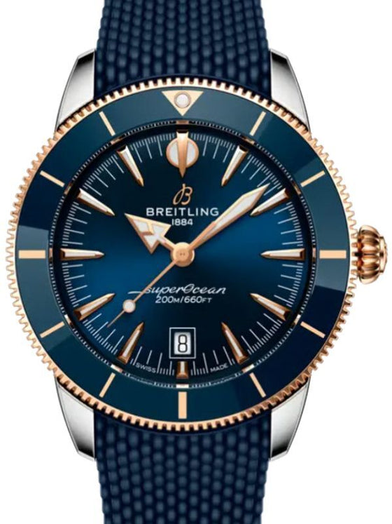 Breitling Superocean Heritage B31 Automatic 44 Stainless Steel/Red Gold Blue Dial UB3112161C1S1