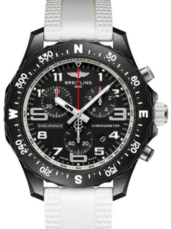 Breitling Professional Endurance Pro 38 Breitlight Black Dial Rubber Strap X83310A71B1S1