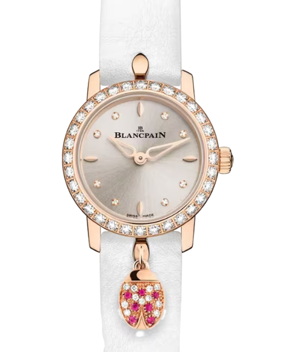 Blancpain Ladybird Ultraplate Red Gold 21.5mm Opaline Dial 0063C 2987 63A - BRAND NEW