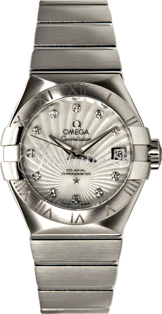 OMEGA 123.10.27.20.55.001 CONSTELLATION CO-AXIAL 27mm STEEL - BRAND NEW