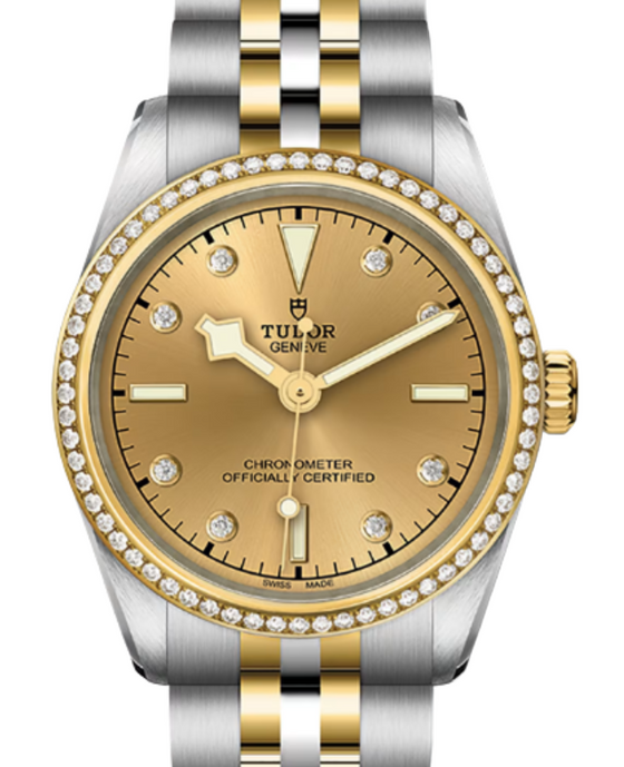 Tudor Black Bay One 36mm S&G Steel Champagne Diamond Dial M79653-0007 - BRAND NEW
