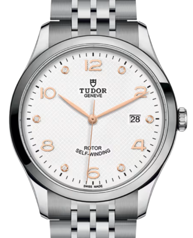 Tudor 1926 Steel 41mm White Diamond - Set Dial M91650-0013