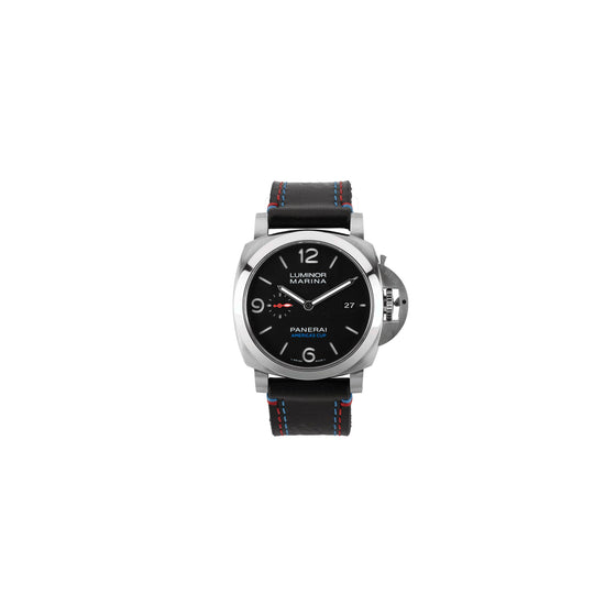 Panerai Luminor Marina 1950 America's Cup 3 Days Automatic Acciaio Stainless Steel 44mm Black Dial Leather Strap PAM00727 - BRAND NEW