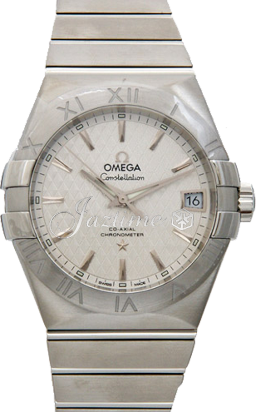 OMEGA 123.10.38.21.02.003 CONSTELLATION CO-AXIAL 38mm STEEL - BRAND NEW