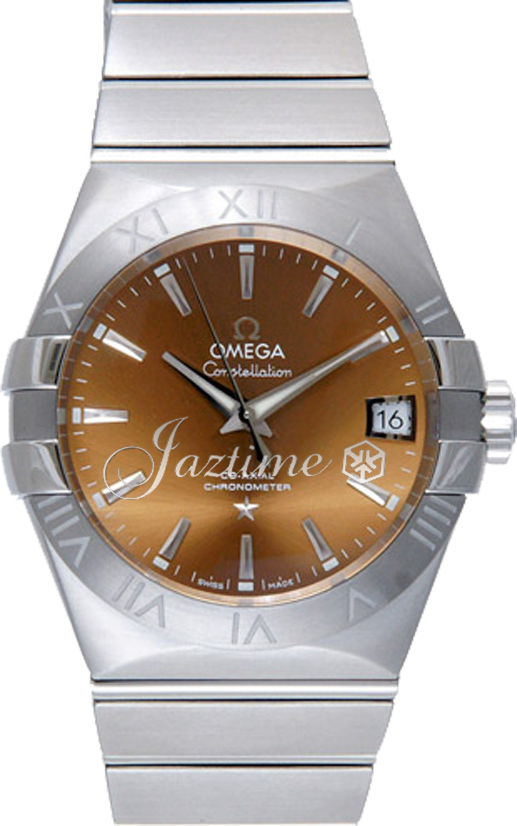 Omega Constellation Co-Axial 123.10.38.21.10.001 38mm Bronze Index Stainless Steel - BRAND NEW