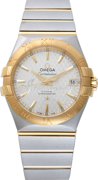 OMEGA 123.20.35.20.02.006 CONSTELLATION CO-AXIAL 35mm STEEL AND YELLOW GOLD - BRAND NEW