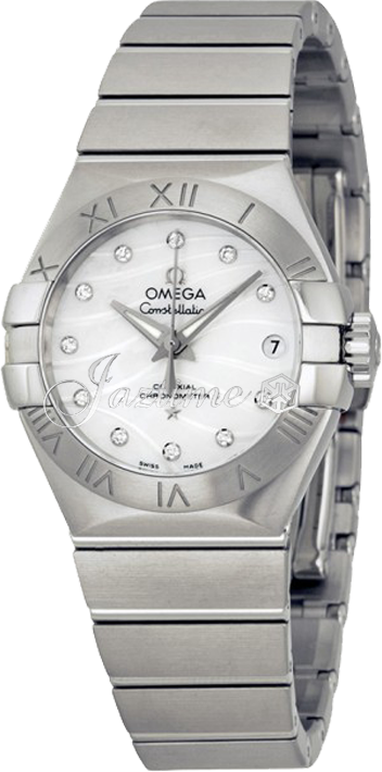 OMEGA 123.10.27.20.55.002 CONSTELLATION CO-AXIAL 27mm STEEL - BRAND NEW