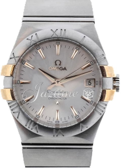 OMEGA 123.20.35.20.02.003 CONSTELLATION CO-AXIAL 35mm STEEL AND GOLD - BRAND NEW