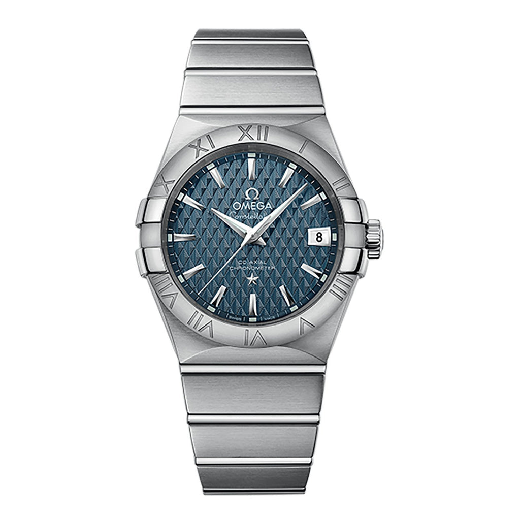 OMEGA 123.13.35.20.55.001 CONSTELLATION CO-AXIAL 35mm STEEL BRAND NEW