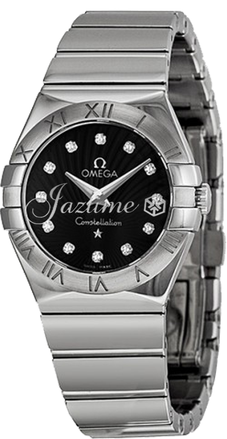 OMEGA 123.10.27.60.51.002 CONSTELLATION QUARTZ 27mm STEEL BRAND NEW