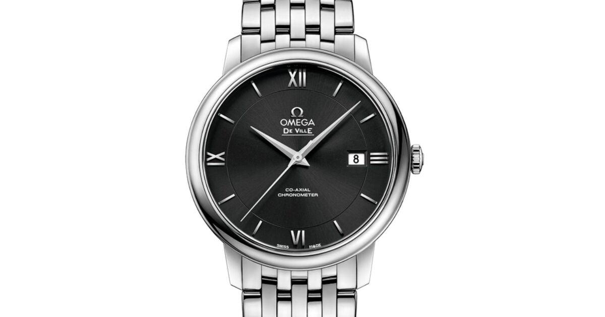 Omega De Ville Prestige 39.5mm Steel Black Dial 424.10.40.20.01.001