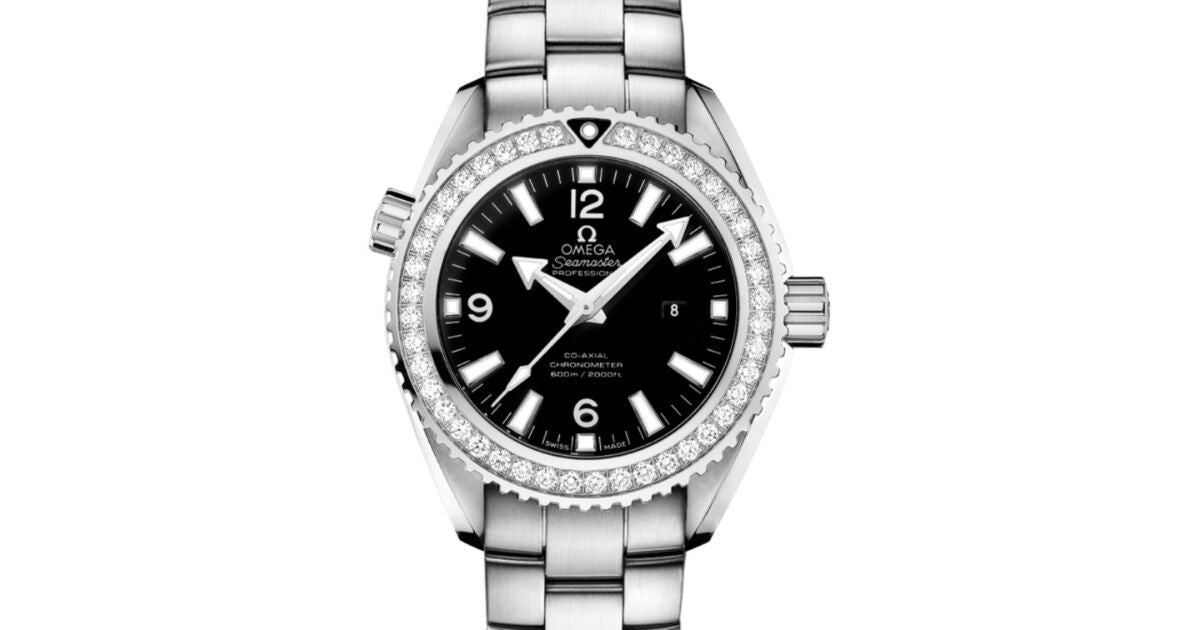 Omega Planet Ocean 600M 37.5mm Steel/Diamond Black Dial 232.15.38.20.01.001
