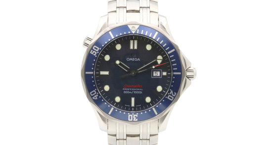 Omega Seamaster 300 M Quartz 2221.80.00 Blue Luminous Stainless Steel 41mm - PRE-OWNED