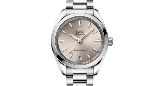Omega Seamaster Aqua Terra 150M 34mm Steel White Sandstone Dial 220.10.34.20.09.001