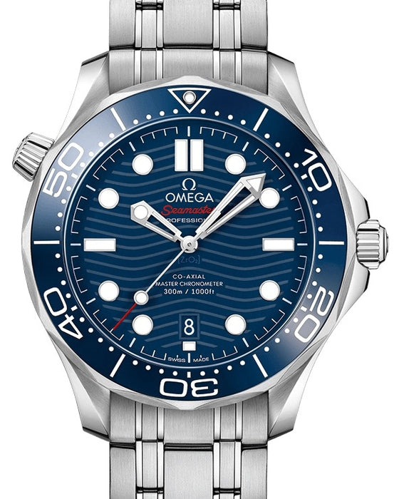 Omega Seamaster Diver 300M 42mm Steel Blue Dial 210.30.42.20.03.001