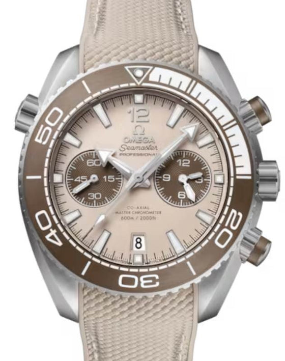 Omega Seamaster Planet Ocean 600M Chronograph 45.5mm Steel Linen Dial 215.32.46.51.09.001