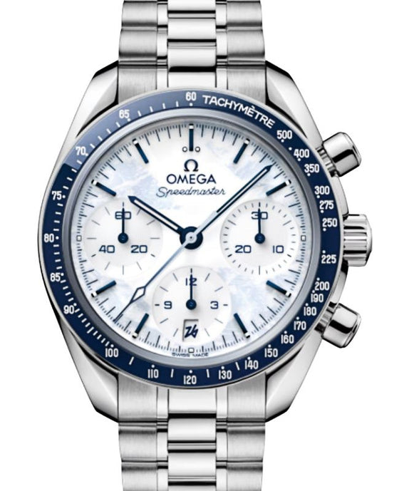 Omega Speedmaster Steel 38mm Milano Cortina 2026 White Dial 522.30.38.50.04.001