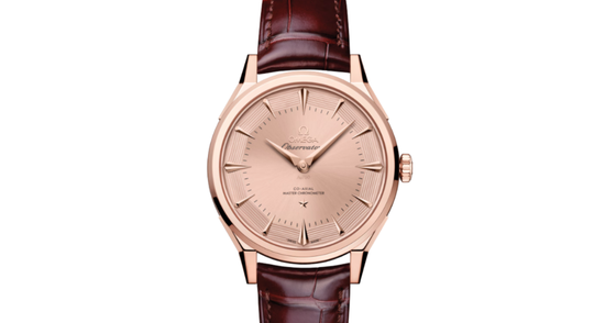Omega Constellation Observatory Co-Axial Master Chronometer 39.4mm Sedna Gold Pie-Pan Pink Dial 140.53.39.21.99.002