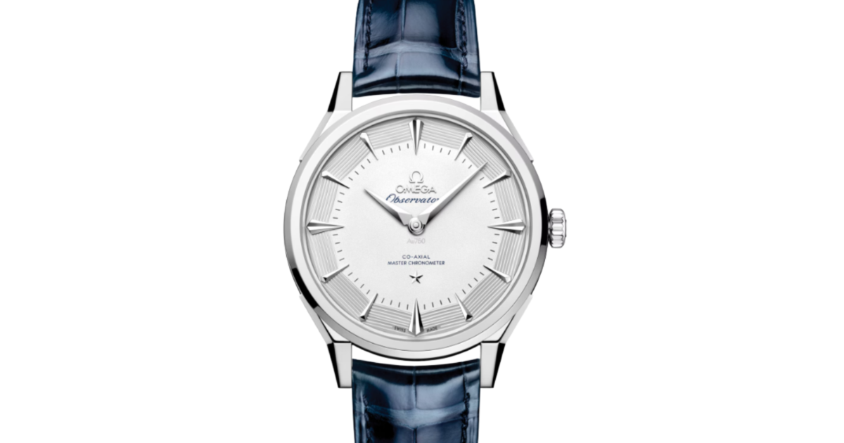 Omega Constellation Observatory Co-Axial Master Chronometer 39.4mm Canopus Gold Pie-Pan Silver Dial 140.53.39.21.99.004