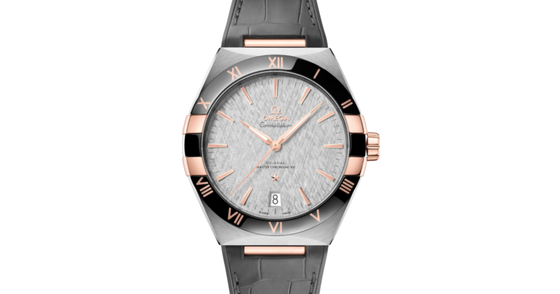 Omega Constellation Co-Axial Master Chronometer 41mm Steel-Sedna Gold Rhodium Grey Dial 131.23.41.21.06.001