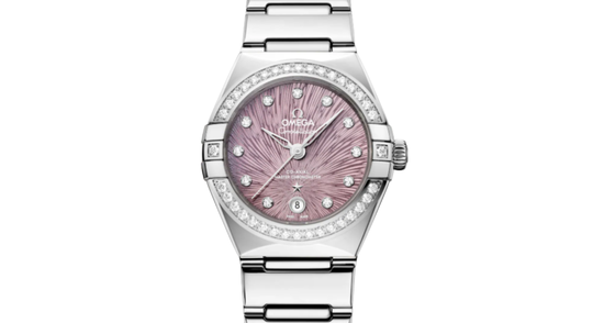 Omega Constellation Co-Axial Master Chronometer 29mm Steel Lilac Dial 131.15.29.20.60.001