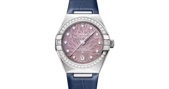 Omega Constellation Co-Axial Master Chronometer 29mm Steel Lilac Dial 131.18.29.20.60.001