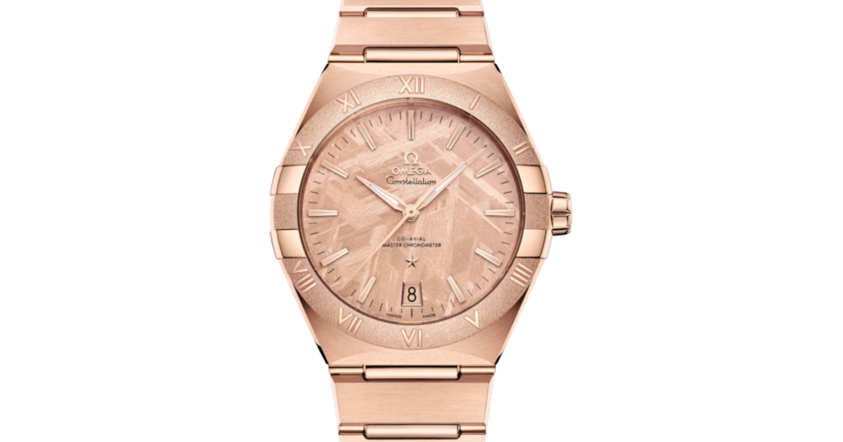 Omega Constellation Co-Axial Master Chronometer 41mm Sedna Gold Pink Dial 131.50.41.21.99.002
