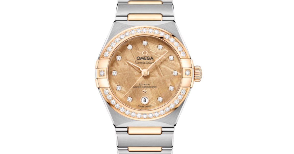 Omega Constellation Co-Axial Master Chronometer 29mm Steel Gold Yellow Dial 131.25.29.20.99.002