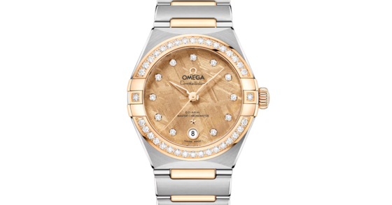 Omega Constellation Co-Axial Master Chronometer 29mm Steel Gold Yellow Dial 131.25.29.20.99.002