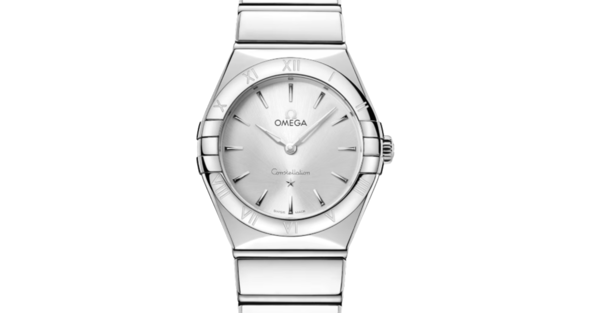 Omega Constellation Co-Axial Master Chronometer 28mm Steel Silver Dial 131.10.28.60.02.002