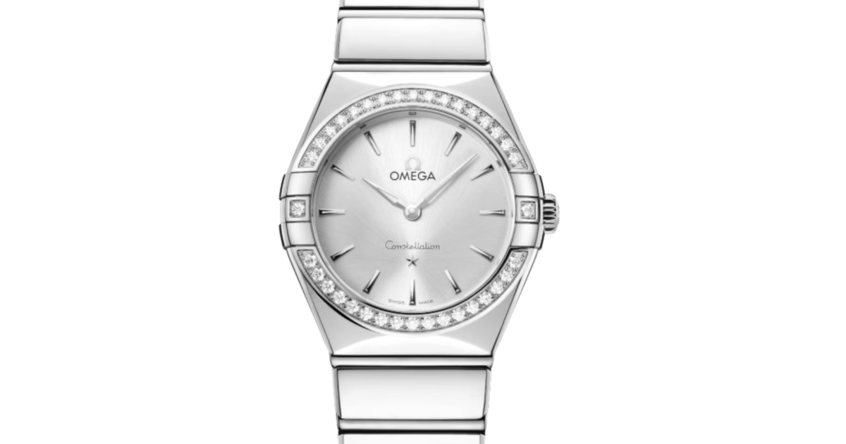 Omega Constellation Co-Axial Master Chronometer 28mm Steel Silver Dial 131.15.28.60.02.001