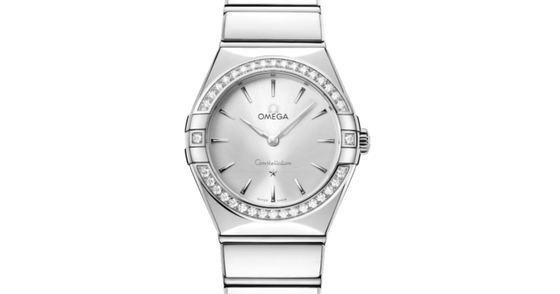 Omega Constellation Co-Axial Master Chronometer 28mm Steel Silver Dial 131.15.28.60.02.001