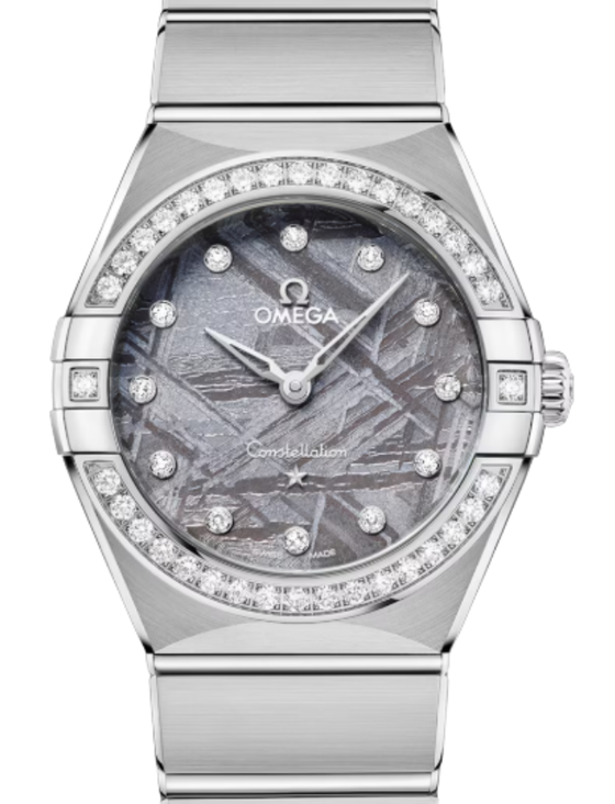 Omega Constellation Co-Axial Master Chronometer 28mm Steel Lavender Dial 131.15.28.60.99.001