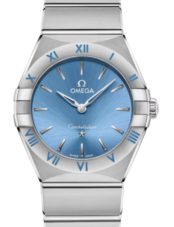 Omega Constellation Co-Axial Master Chronometer 28mm Steel Blue Dial 131.10.28.60.03.001