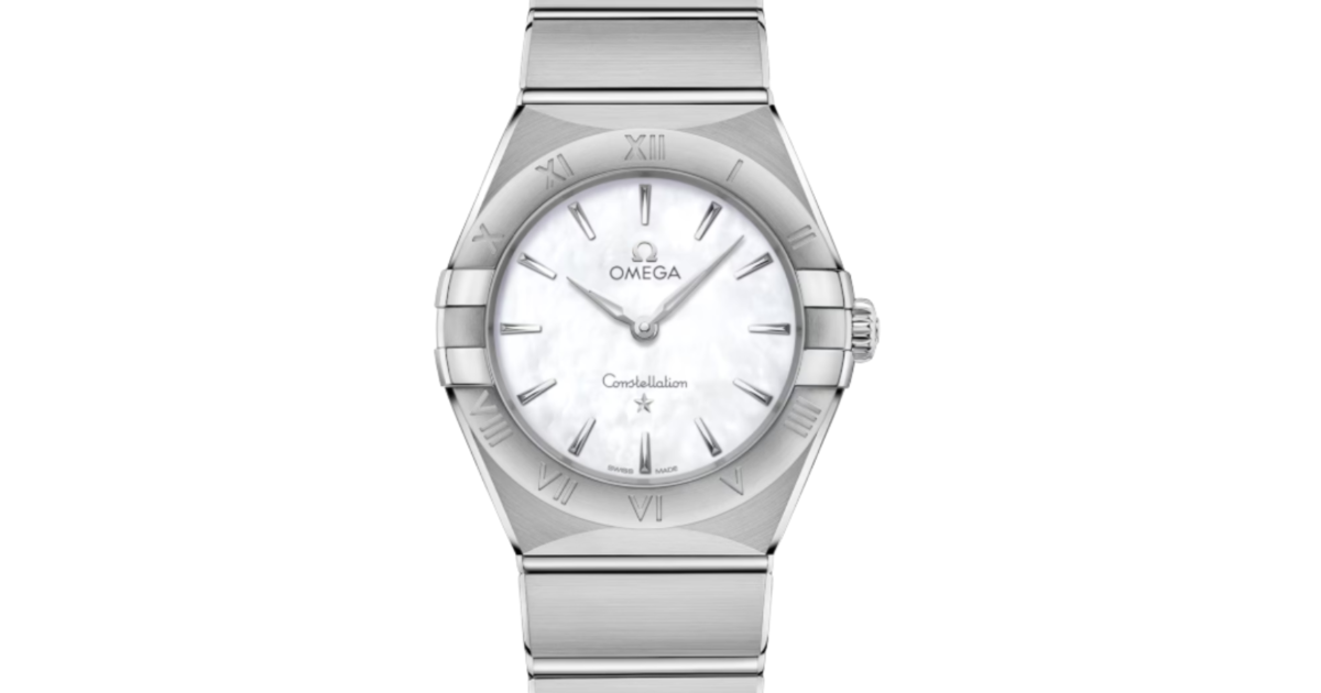 Omega Constellation Co-Axial Master Chronometer 28mm Steel White Mother of Pearl Dial 131.10.28.60.05.001