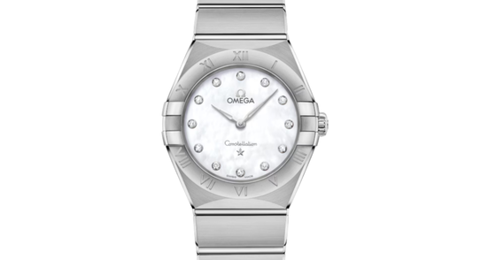 Omega Constellation Co-Axial Master Chronometer 28mm Steel White Dial 131.10.28.60.55.001