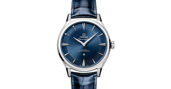 Omega Constellation Observatory Co-Axial Master Chronometer 39.4mm O‑MEGASTEEL Pie-Pan Blue Dial 140.13.39.21.03.001