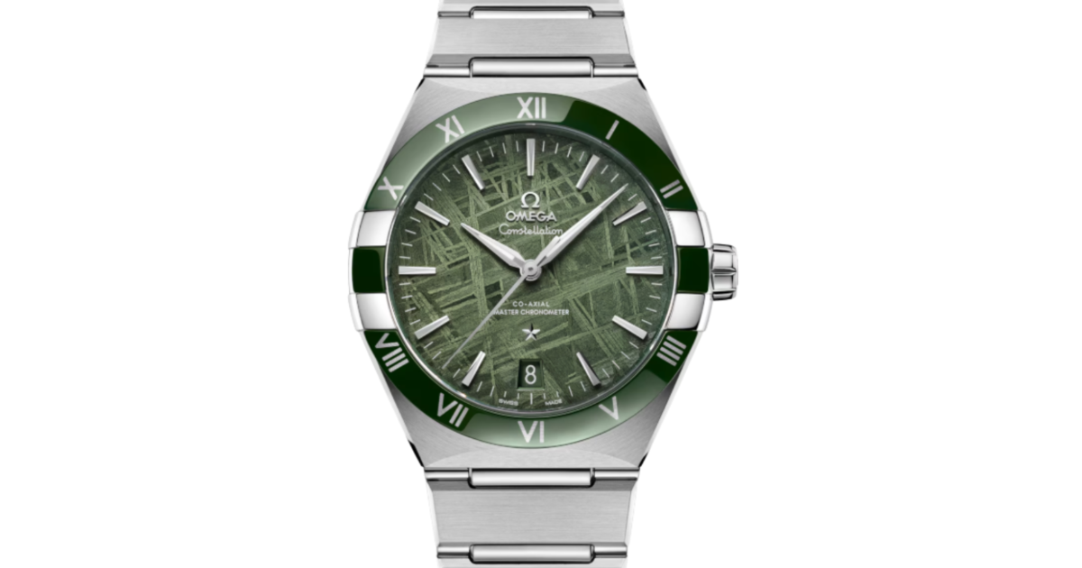 Omega Constellation Co-Axial Master Chronometer 41mm Steel Green Dial 131.30.41.21.99.002