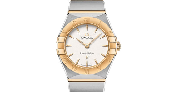 Omega Constellation Quartz 25mm Stainless Steel/Yellow Gold White Dial 131.20.25.60.02.002 - BRAND NEW
