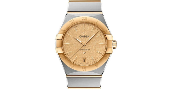 Omega Constellation Quartz 36mm Stainless Steel/Yellow Gold Champagne Dial 131.20.36.60.08.001 - BRAND NEW