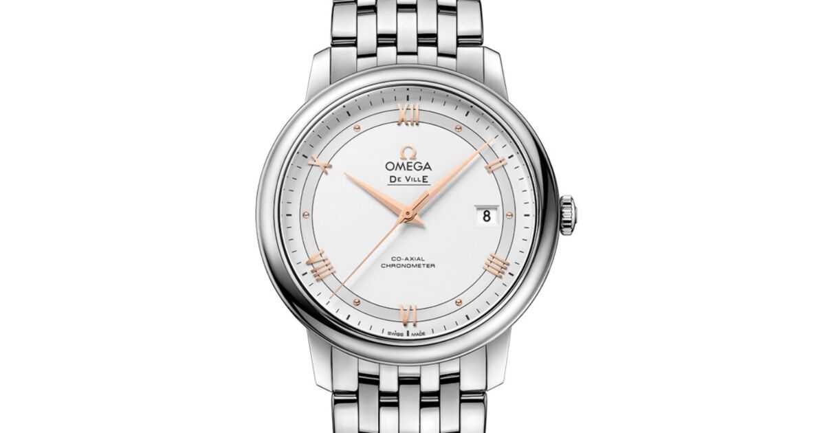 Omega De Ville Prestige 39.5mm Steel Silver Dial 424.10.40.20.02.002