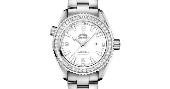 Omega Planet Ocean 600M 37.5mm Steel/Diamond White Dial 232.15.38.20.04.001