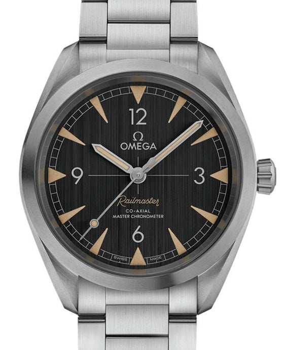 Omega Seamaster Railmaster 40mm Steel Black Dial 220.10.40.20.01.001